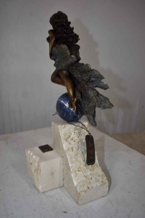 Emerge, Bronze Statue from the Vidal Collection, COA included 7" x 5" x 15"H - Image 10