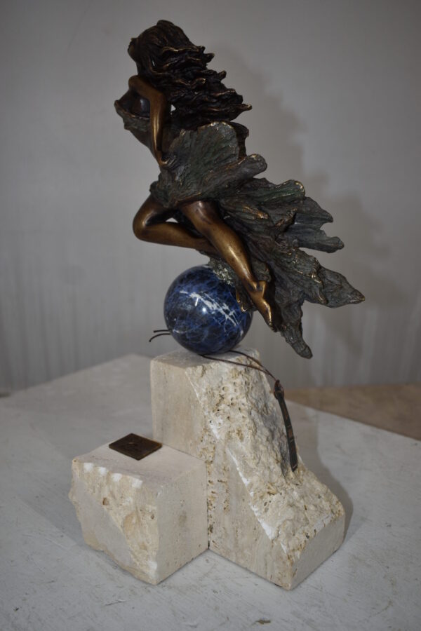 Emerge, Bronze Statue from the Vidal Collection, COA included 7" x 5" x 15"H - Image 11
