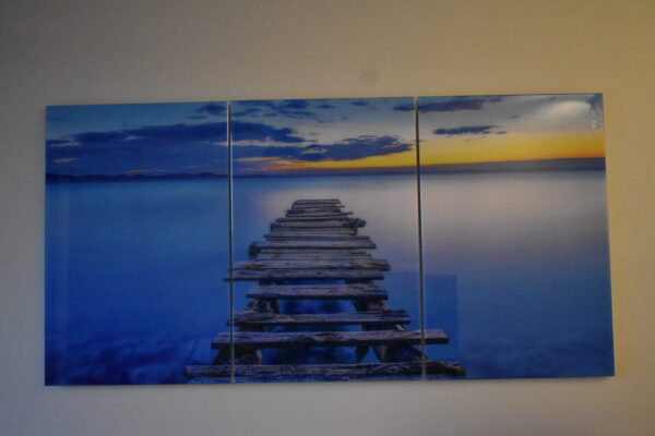 The Mystic Pointe Picture on A Large Three-Piece Acrylic Size: 1" x 78" x 39"H - Image 9