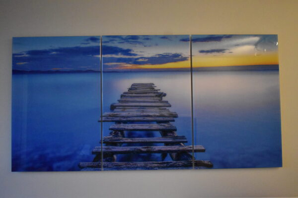 The Mystic Pointe Picture on A Large Three-Piece Acrylic Size: 1" x 78" x 39"H - Image 4