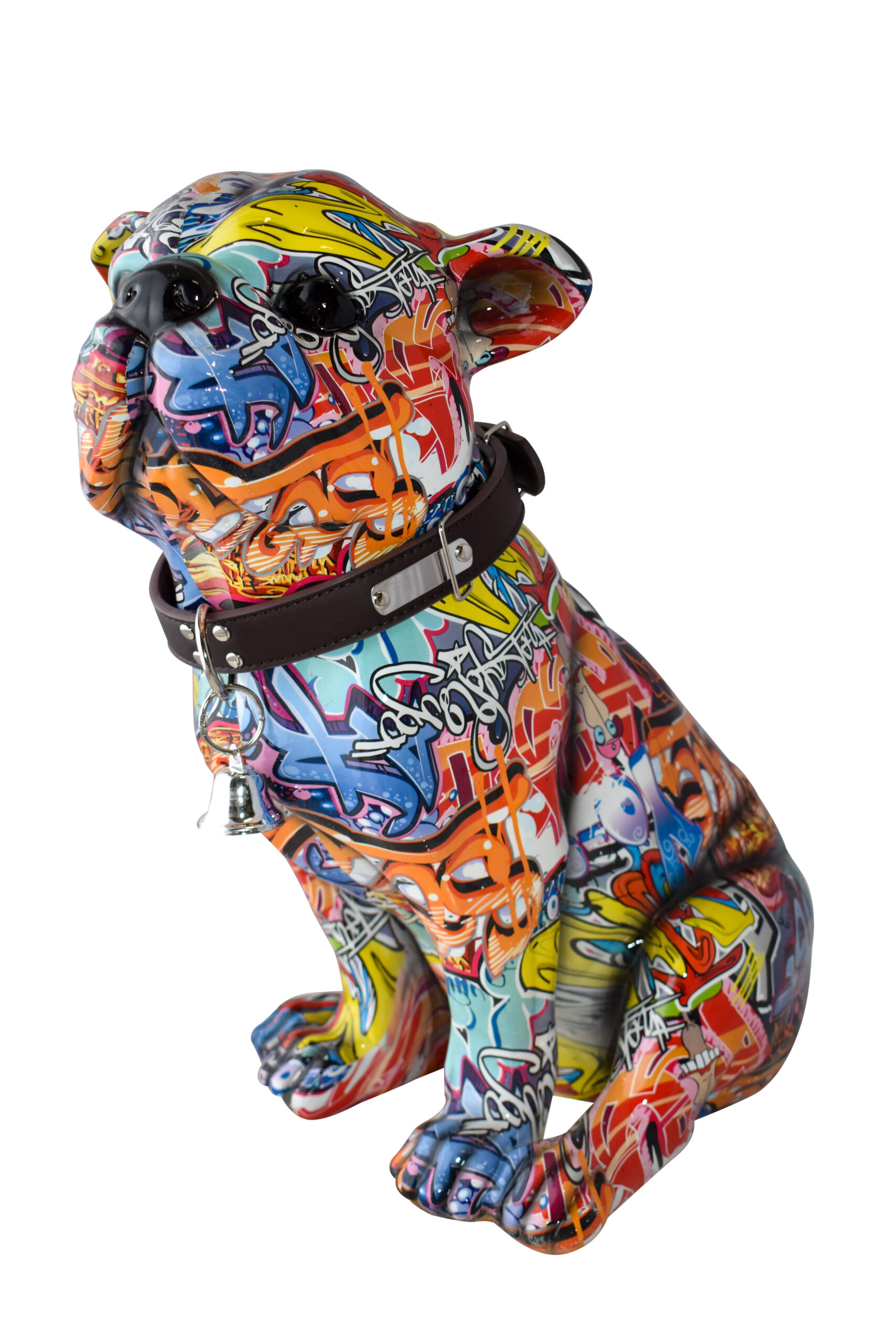 Graffiti French Bulldog Sculpture Home Deco Statue – FFUR™