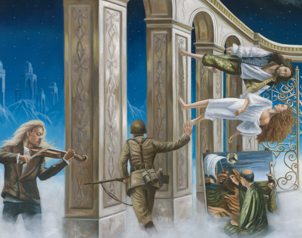 Reincarnation, limited edition on canvas by Tatiana Denisova, 36x48 - Image 3