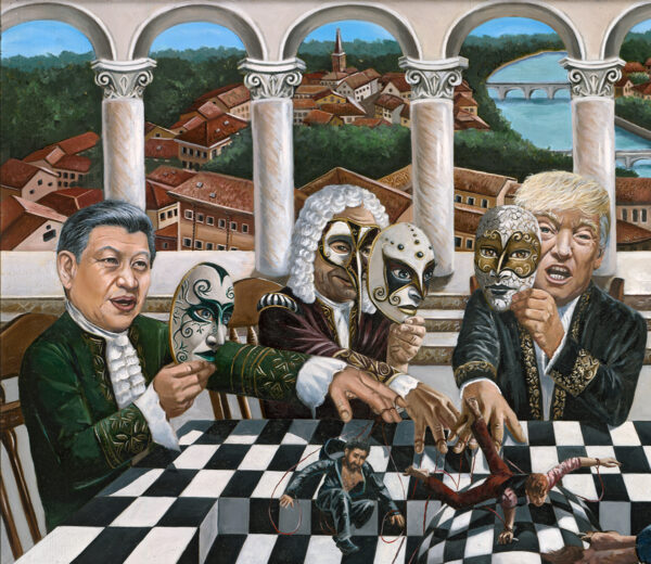 Game is On, limited edition on canvas by Tatiana Denisova, 36x48 - Image 3
