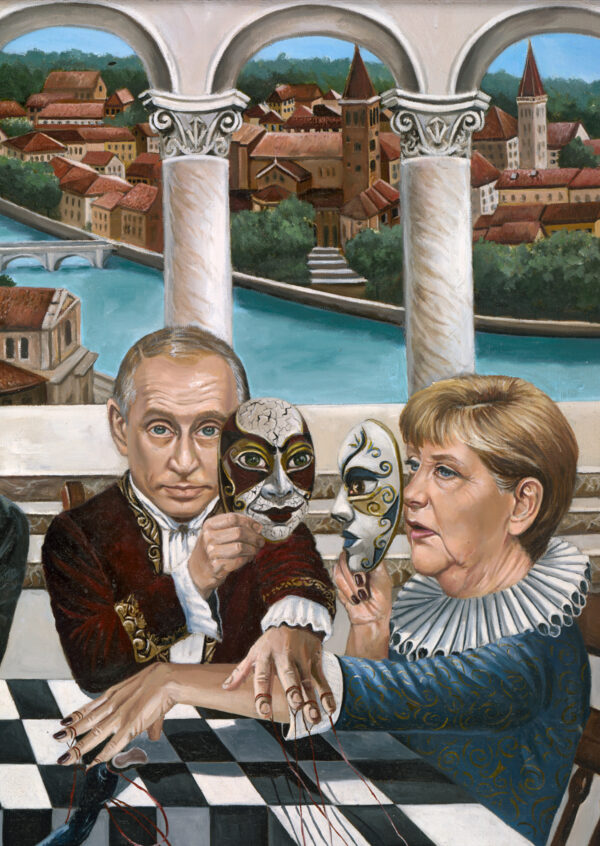 Game is On, limited edition on canvas by Tatiana Denisova, 36x48 - Image 4
