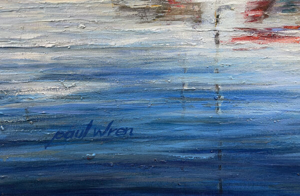 Into the Cove, limited edition giclee on canvas by Paul Wren, 45x30 - Image 6