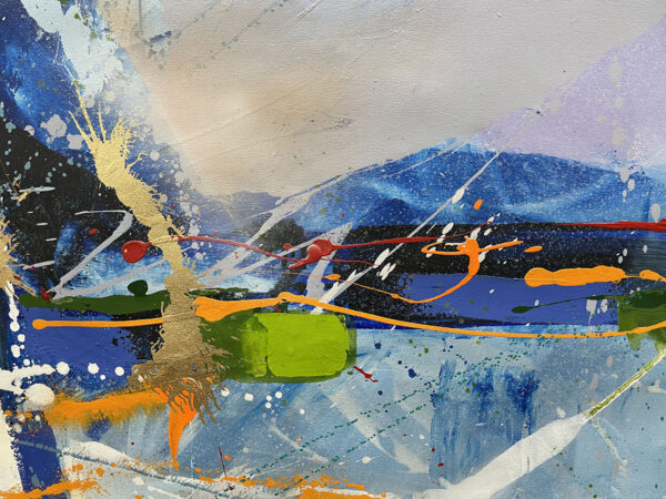 Resaltar, limited edition giclee on canvas by Azarian, 48x48 - Image 4