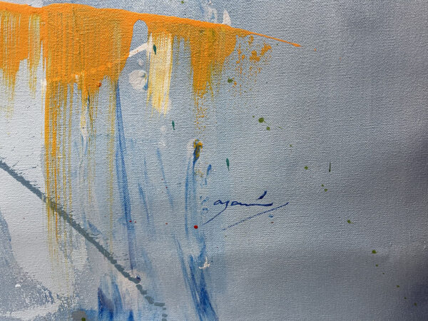 Resaltar, limited edition giclee on canvas by Azarian, 48x48 - Image 5