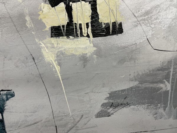 Tormenta En El Mar, stunning limited edition giclee on canvas by Azarian, 48x48 - Image 3