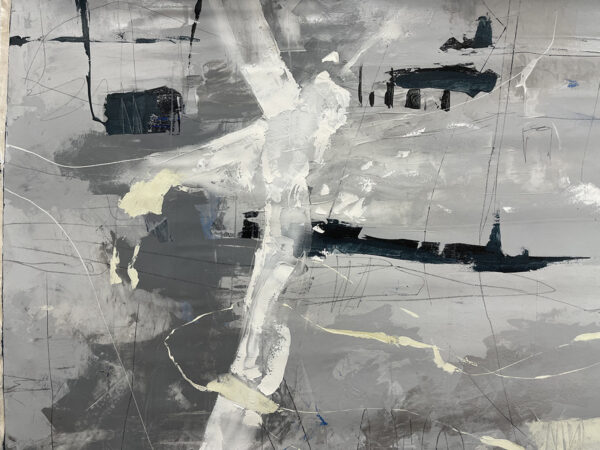 Tormenta En El Mar, stunning limited edition giclee on canvas by Azarian, 48x48 - Image 4