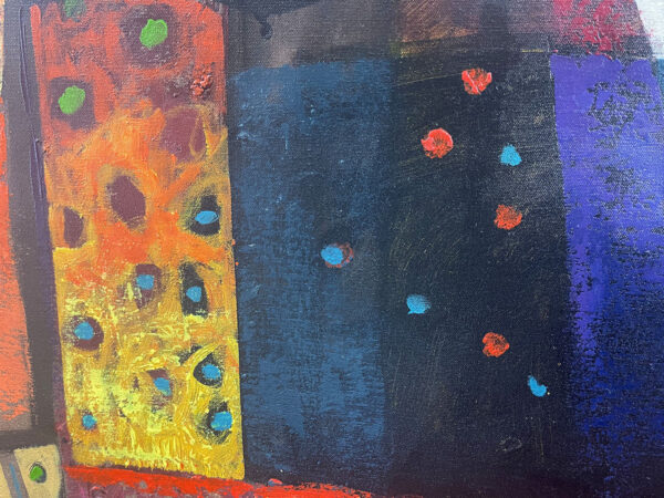 Lo Que Ves, limited edition giclee on canvas by Claudio Chunga, 48x48 - Image 4