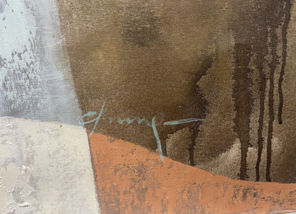 Lo Que Ves, limited edition giclee on canvas by Claudio Chunga, 48x48 - Image 6