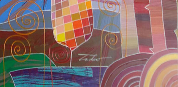 Blue Eyes, limited edition giclee on canvas by Tadeo Zavalata, 36x48 rolled. - Image 4