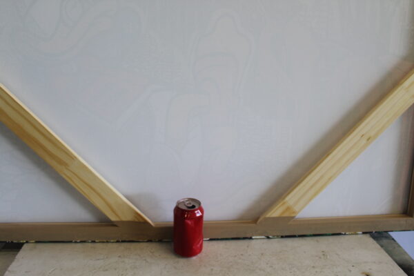 Giant Canvas of Donald Duck in NYC Stretched Ready to Hang Painting 70 x 45 - Image 5