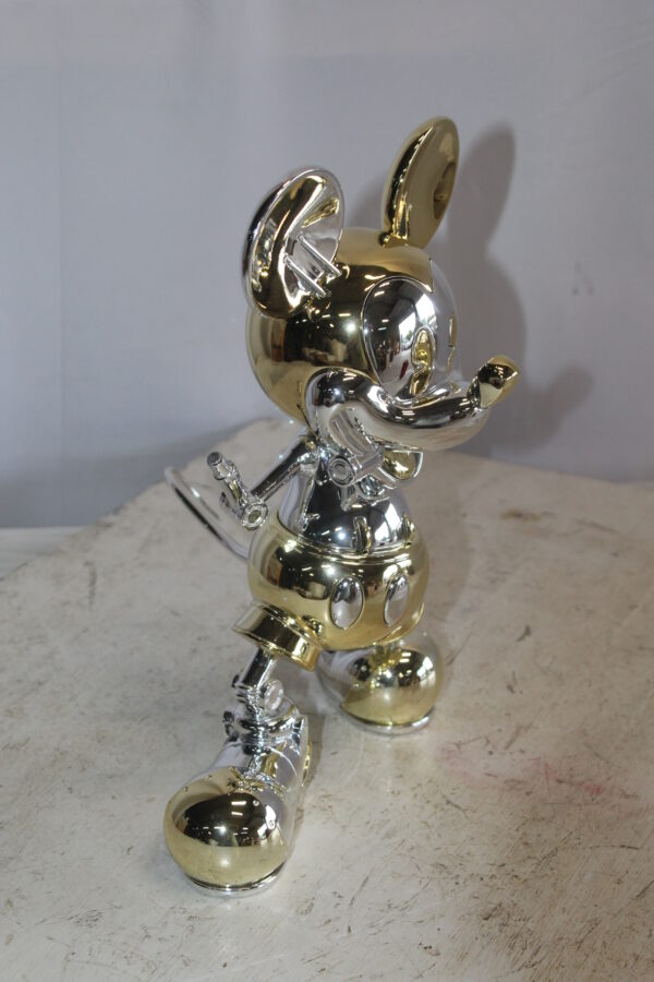 Futuristic Mickey Mouse Resin Statue 10" x 4" x 13"H - Image 3