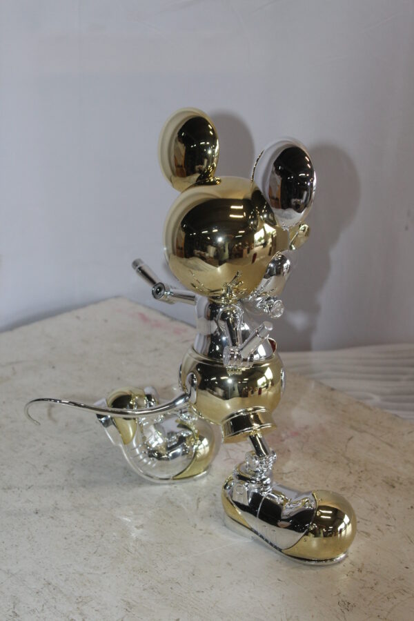 Futuristic Mickey Mouse Resin Statue 10" x 4" x 13"H - Image 5