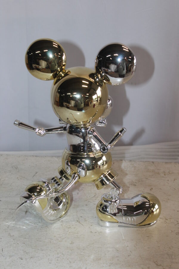 Futuristic Mickey Mouse Resin Statue 10" x 4" x 13"H - Image 6