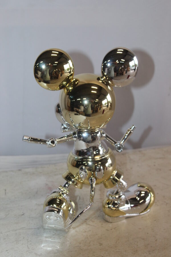 Futuristic Mickey Mouse Resin Statue 10" x 4" x 13"H - Image 7