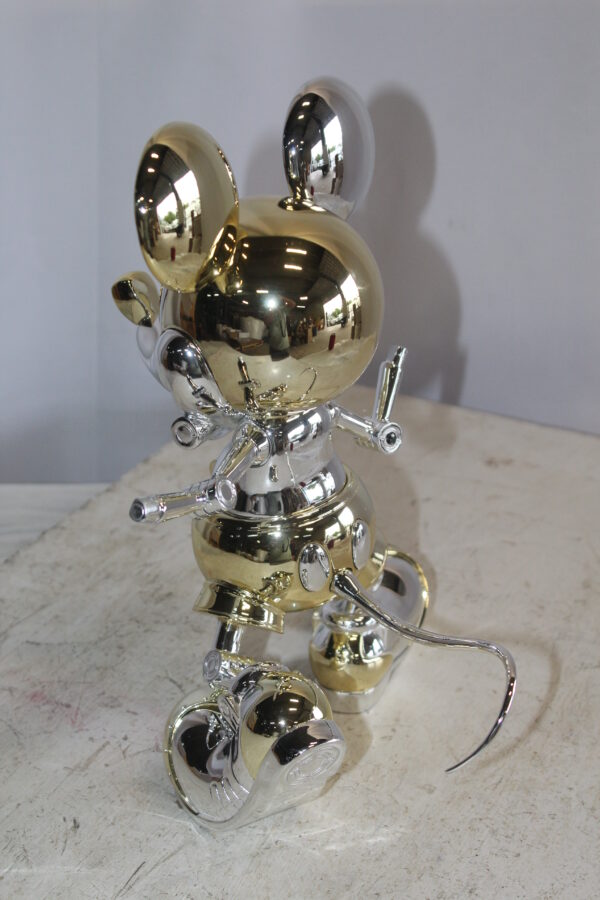 Futuristic Mickey Mouse Resin Statue 10" x 4" x 13"H - Image 8