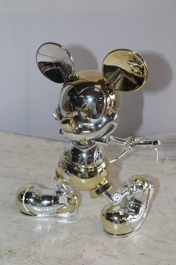 Futuristic Mickey Mouse Resin Statue 10" x 4" x 13"H - Image 9