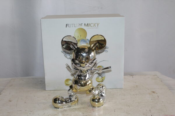 Futuristic Mickey Mouse Resin Statue 10" x 4" x 13"H - Image 11