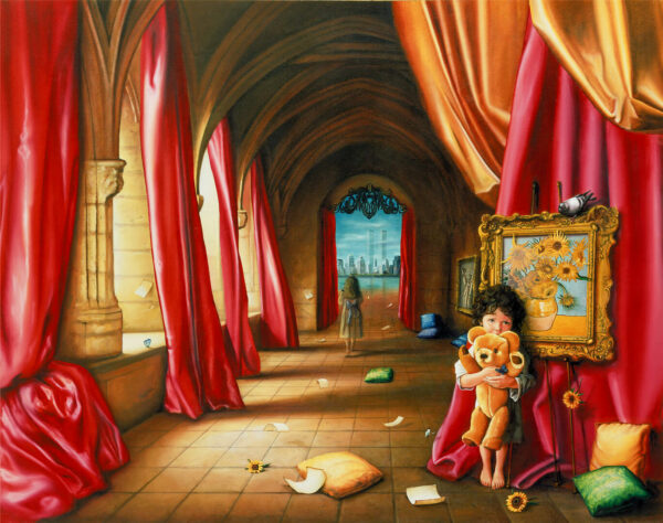 Memories Live On by Orlando Quevedo on Unstretched Canvas Med, 26"x20"