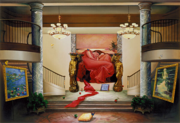 Romantic Dream by Orlando Quevedo on Unstretched Canvas Med, 30"x20"