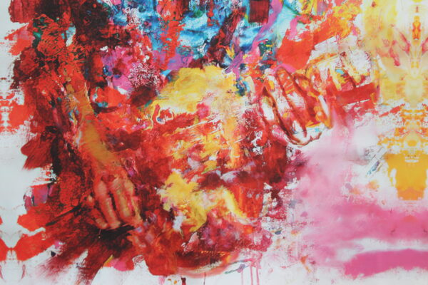 Pop Art Painting of Keith Richards, giant size Unstretched Canvas, 44"x64" - Image 6