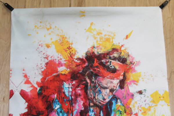 Pop Art Painting of Keith Richards, giant size Unstretched Canvas, 44"x64" - Image 7