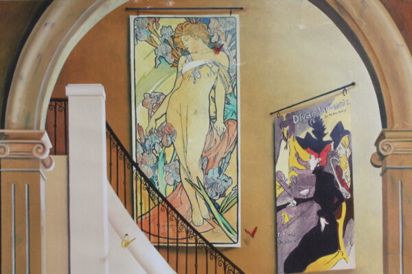 Happiness By Orlando Quevedo on Unstretched Canvas Medium, 20"x30" - Image 6