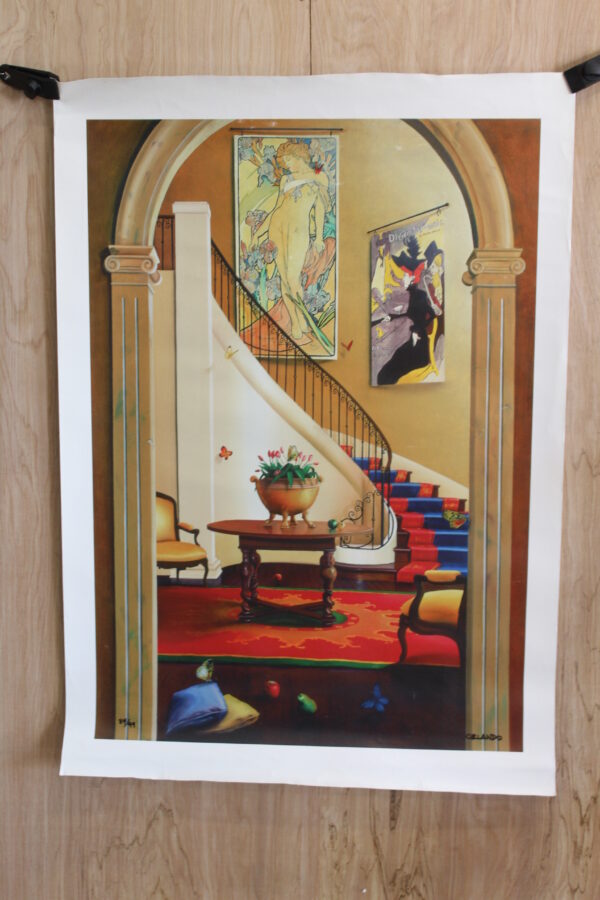 Happiness By Orlando Quevedo on Unstretched Canvas Medium, 20"x30" - Image 8