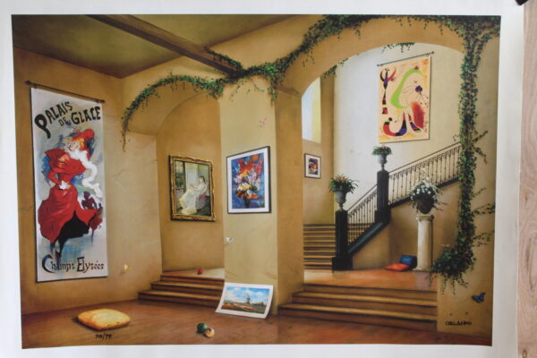 New View by Orlando Quevedo on Unstretched Canvas Med, 30"x20" - Image 3