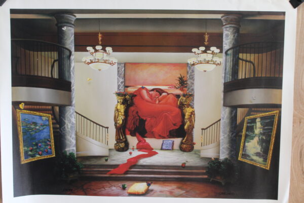 Romantic Dream by Orlando Quevedo on Unstretched Canvas Med, 30"x20" - Image 3