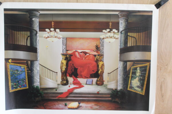 Romantic Dream by Orlando Quevedo on Unstretched Canvas Med, 30"x20" - Image 4
