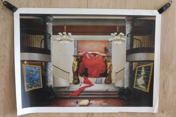 Romantic Dream by Orlando Quevedo on Unstretched Canvas Med, 30"x20" - Image 10