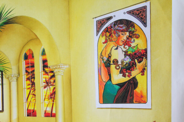 Magic Dreams II by Orlando Quevedo Elegant Interior Scene, 29"x20" - Image 6